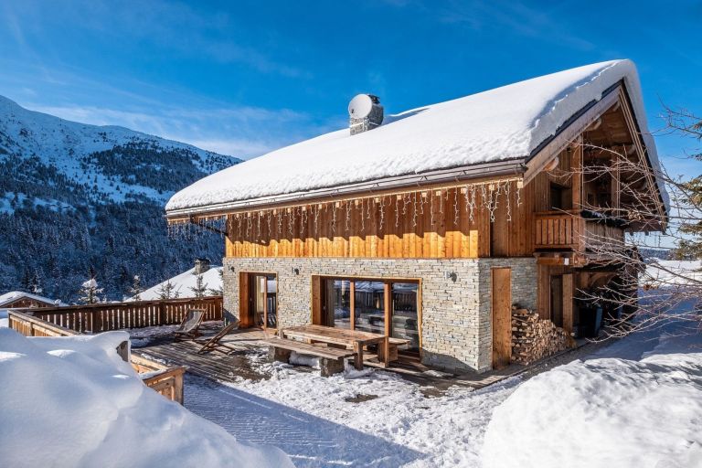 chalet de luxe 10 Pièces en location saisonnière sur MERIBEL LES ALLUES (73550)