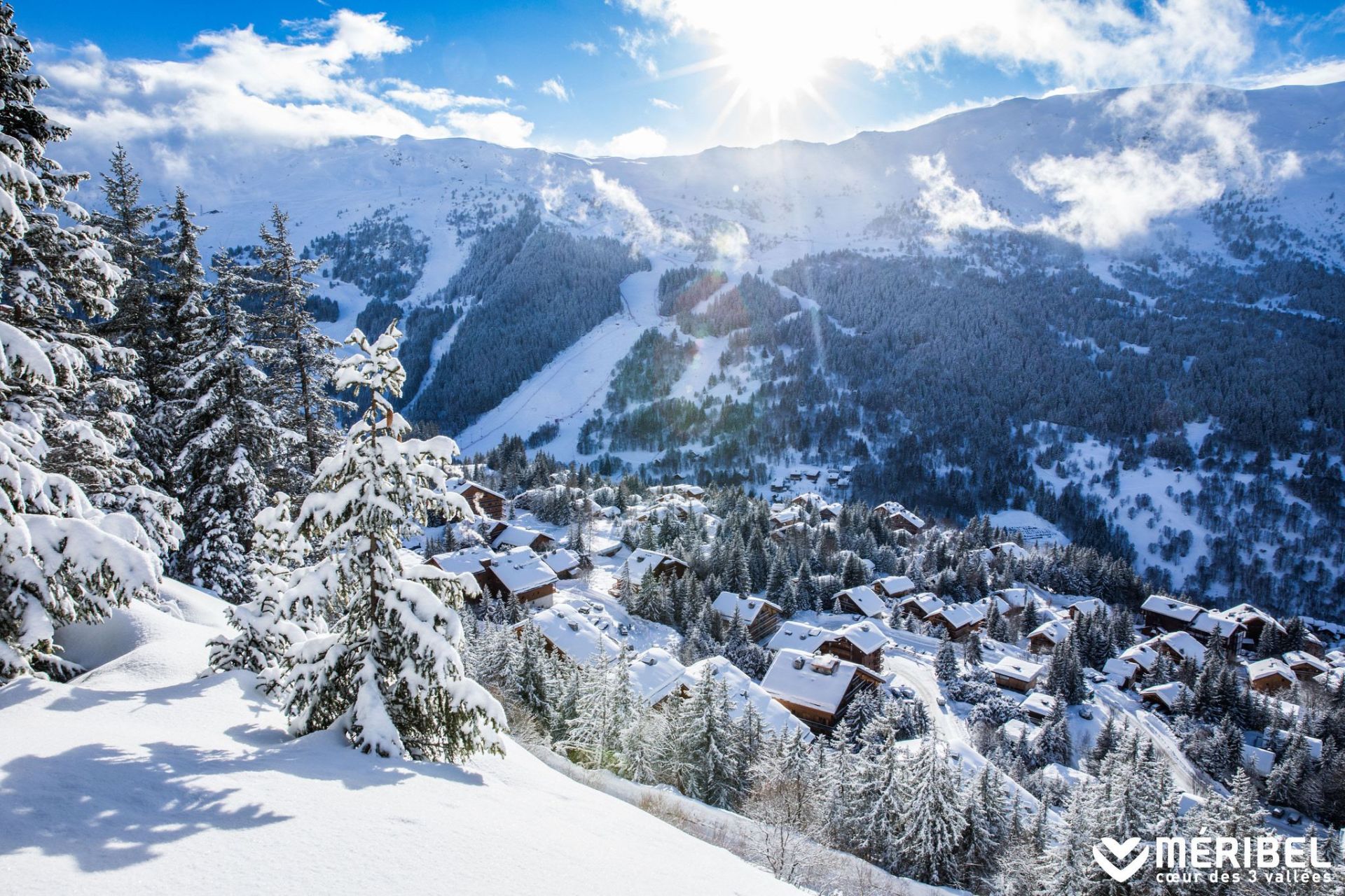 luxury chalet 3 Rooms for seasonal rent on MERIBEL LES ALLUES (73550)