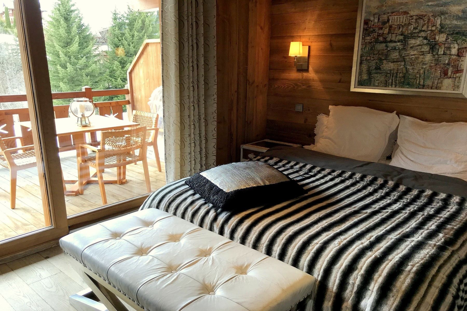 luxury apartment 5 Rooms for seasonal rent on MEGEVE (74120)