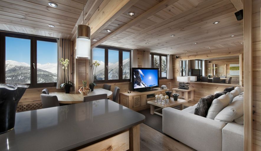 appartement de luxe 5 Pièces en location saisonnière sur COURCHEVEL (73120)