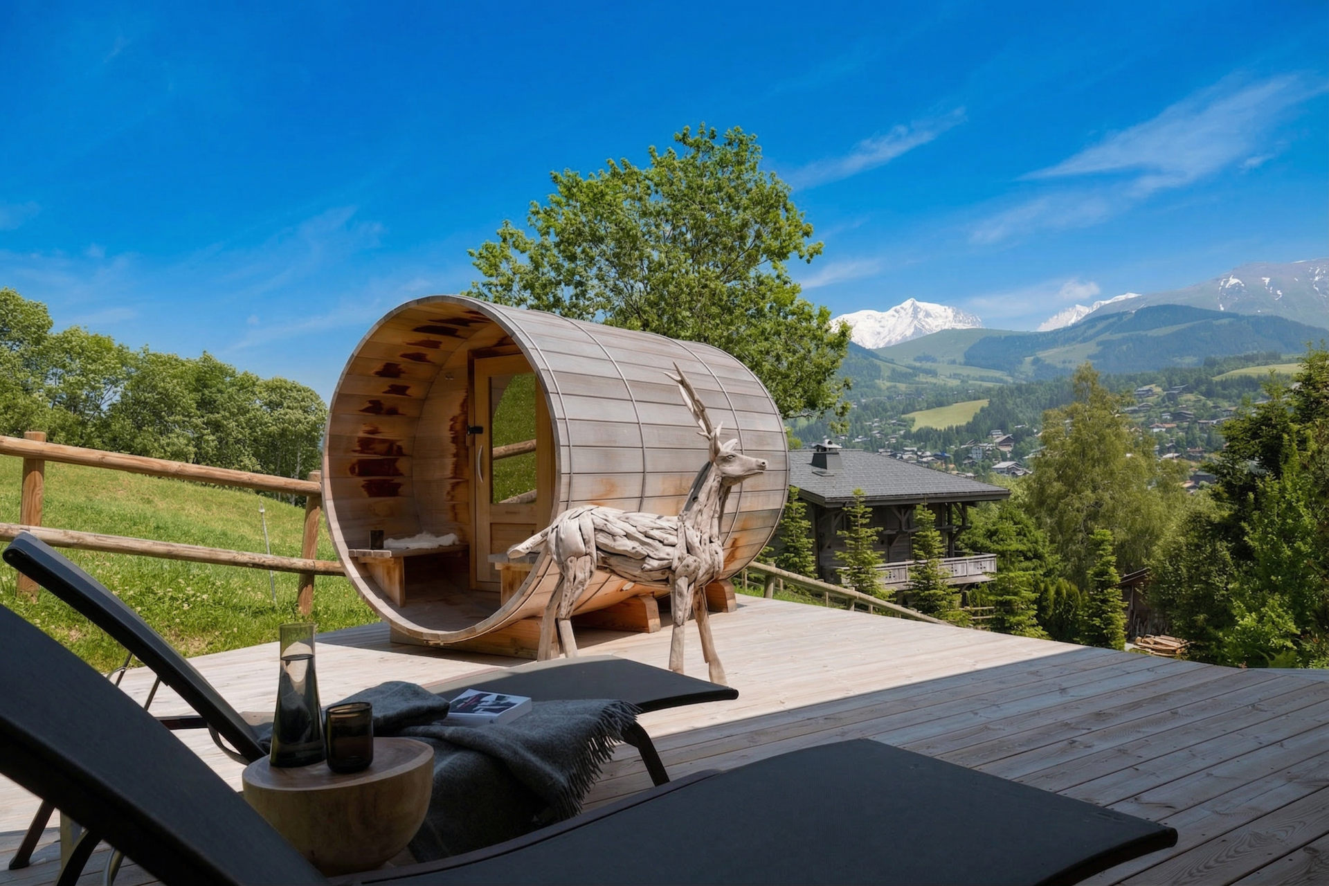 chalet de luxe 12 Pièces en location saisonnière sur MEGEVE (74120)