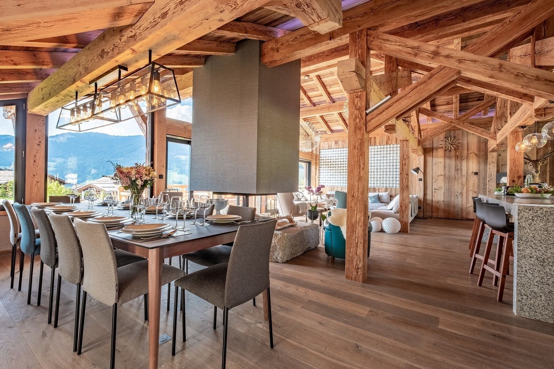 chalet de luxe 10 Pièces en location saisonnière sur MEGEVE (74120)