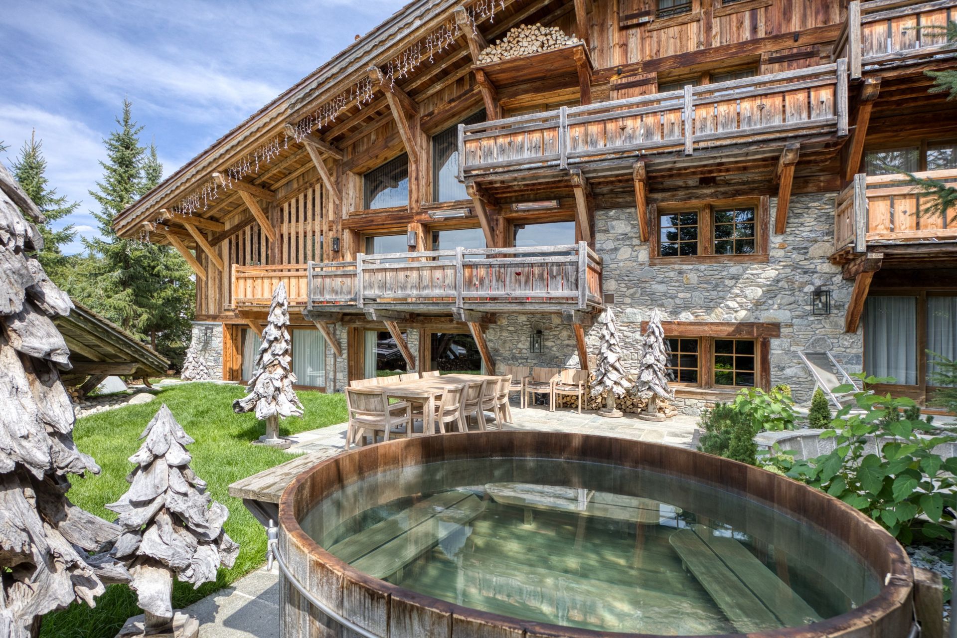 chalet de luxe 9 Pièces en location saisonnière sur MEGEVE (74120)