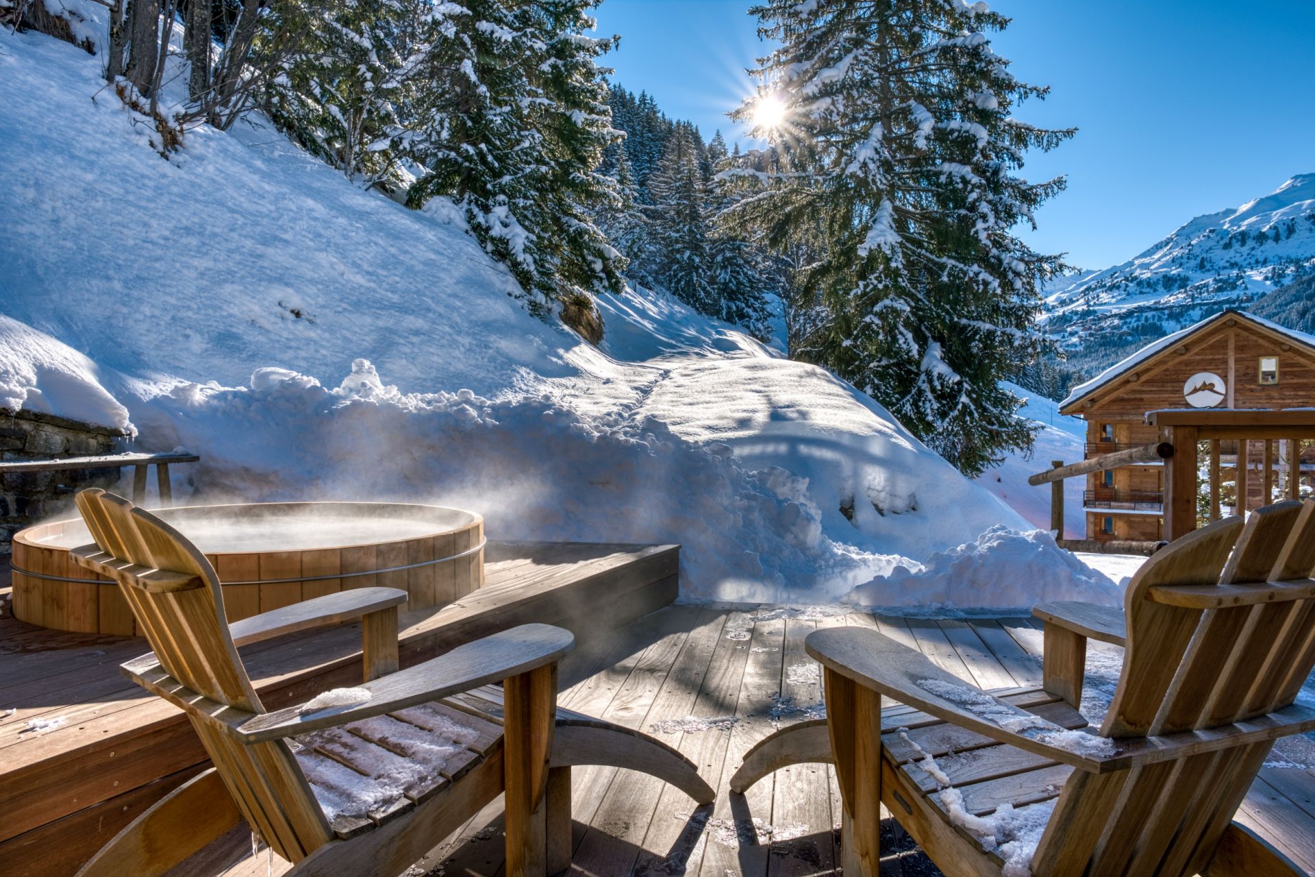 luxury chalet 9 Rooms for seasonal rent on MERIBEL LES ALLUES (73550)