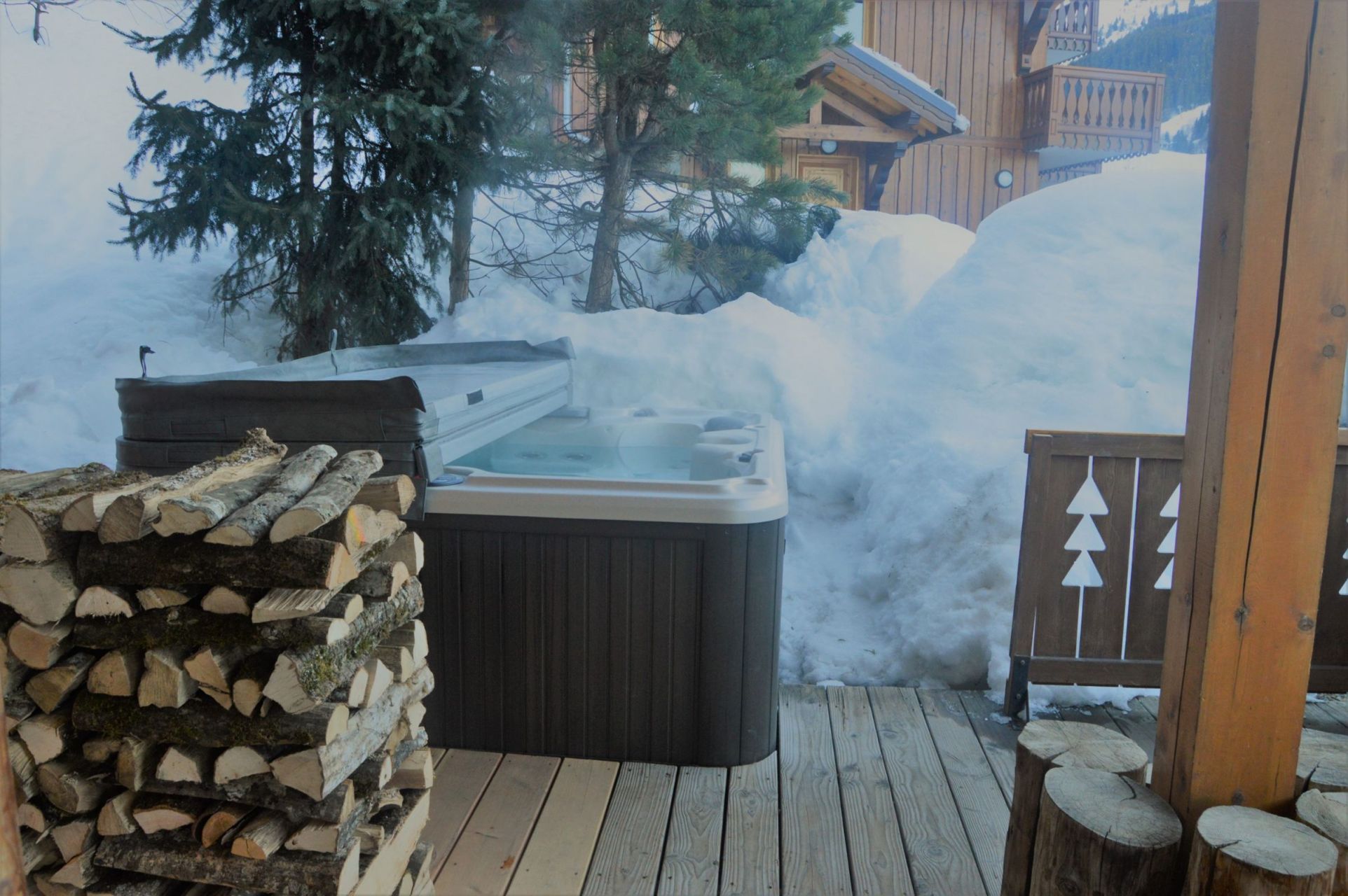 luxury chalet 9 Rooms for seasonal rent on MERIBEL LES ALLUES (73550)