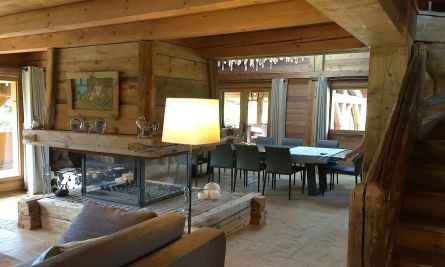 Rental Luxury chalet Megève 7 Rooms 450 m²