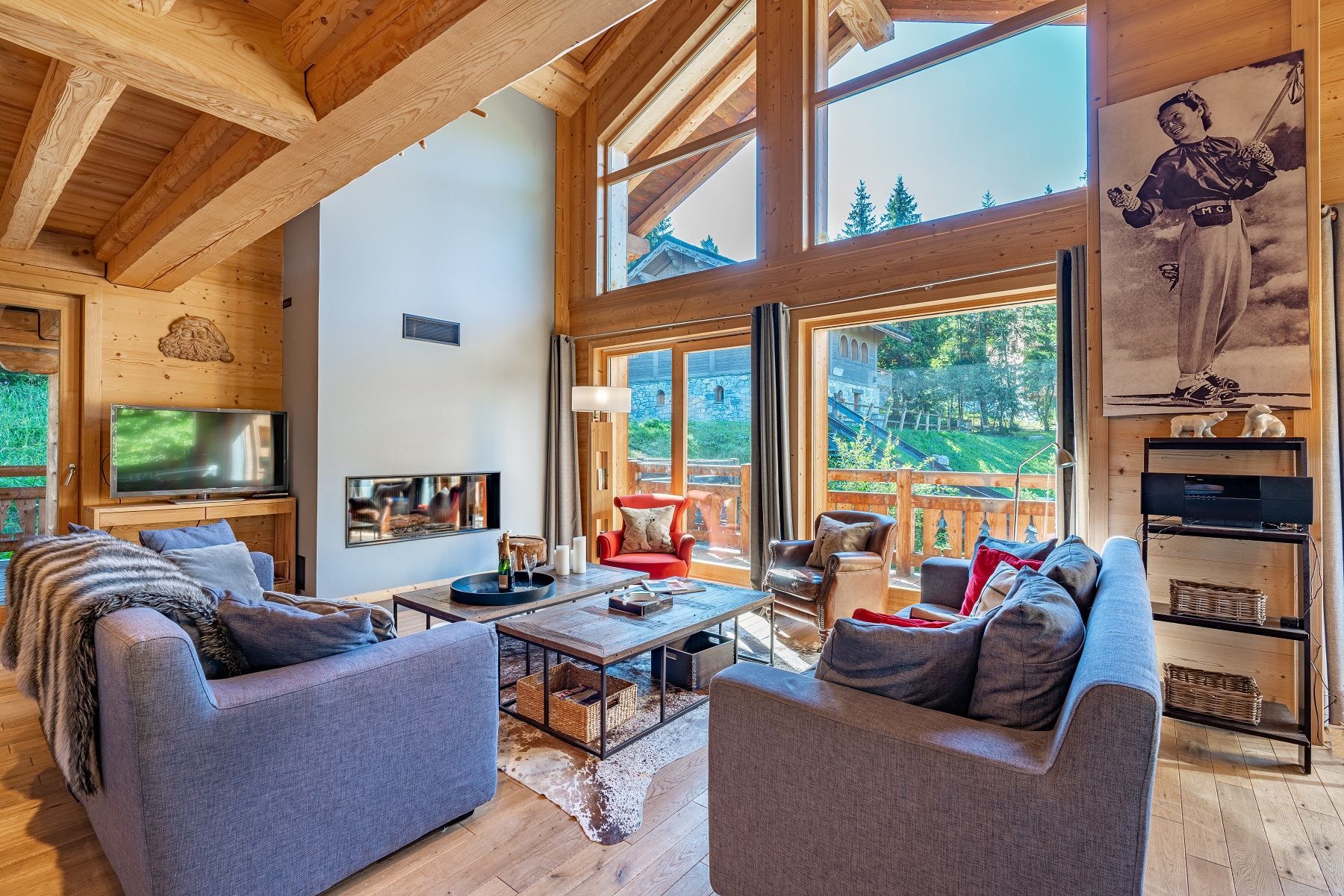 duplex de luxe 5 Pièces en location saisonnière sur MERIBEL LES ALLUES (73550)