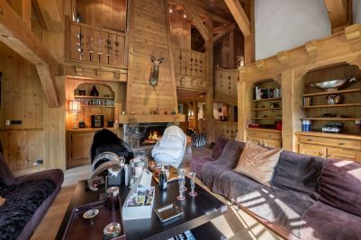 Rental Luxury chalet Megève 9 Rooms 350 m²