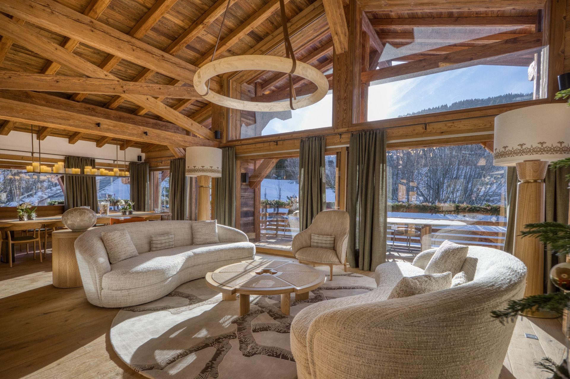 chalet de luxe 10 Pièces en location saisonnière sur MEGEVE (74120)