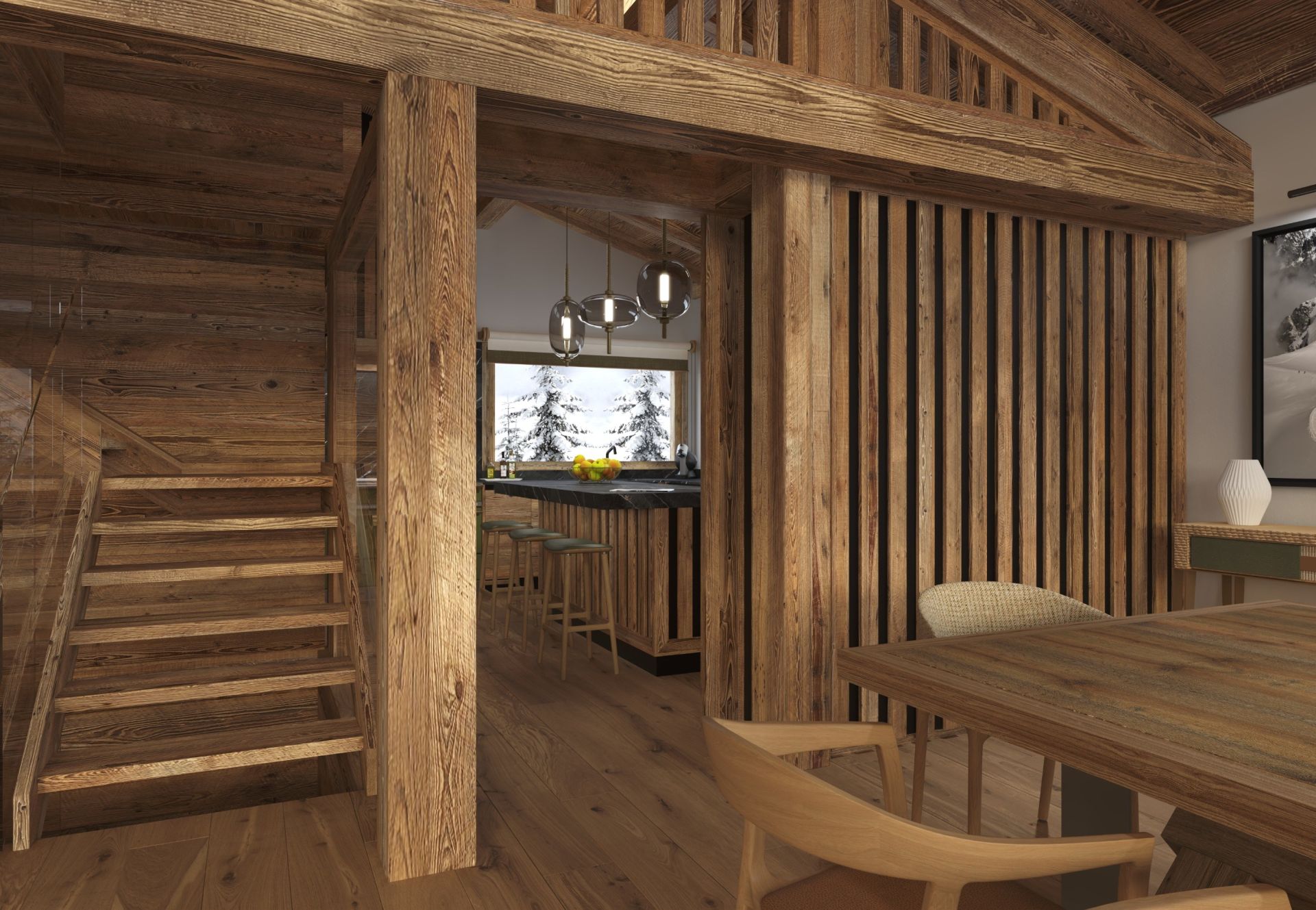 luxury chalet 10 Rooms for seasonal rent on MEGEVE (74120)