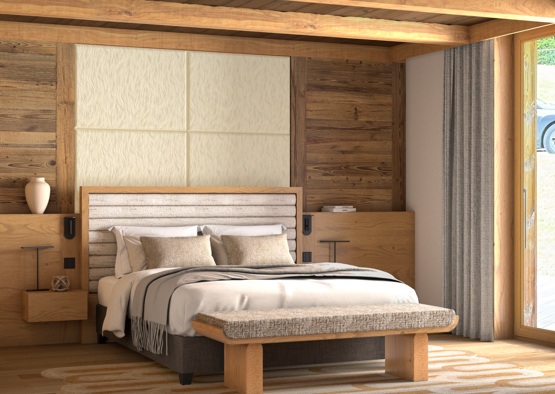 luxury chalet 10 Rooms for seasonal rent on MEGEVE (74120)