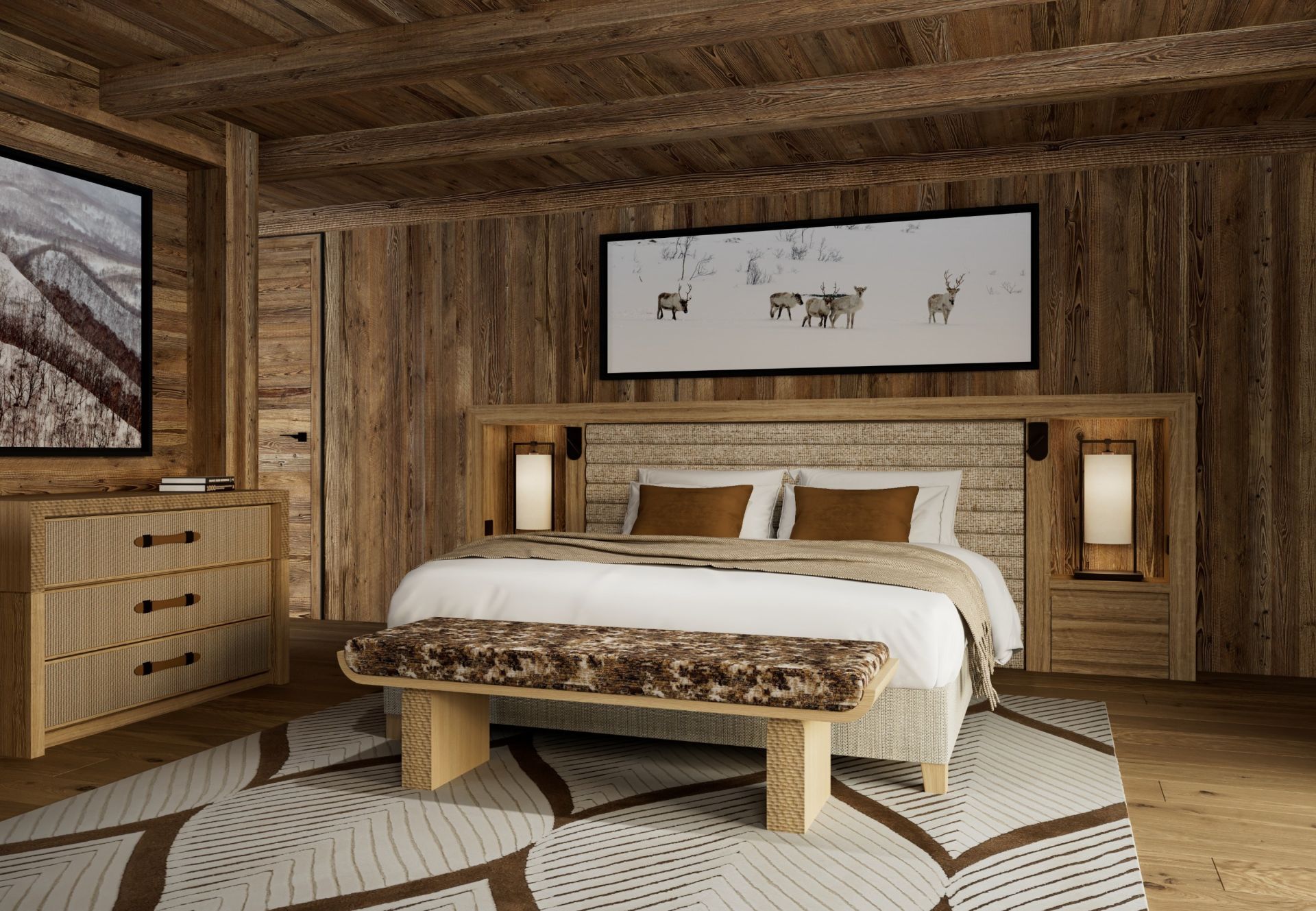luxury chalet 10 Rooms for seasonal rent on MEGEVE (74120)