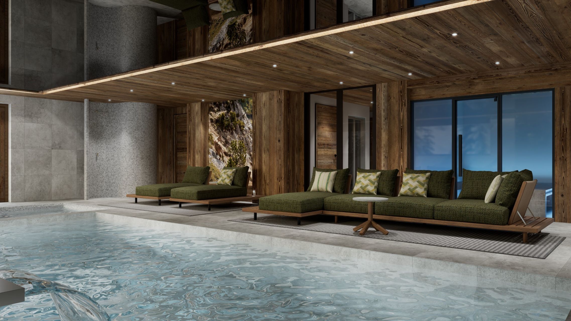 luxury chalet 10 Rooms for seasonal rent on MEGEVE (74120)