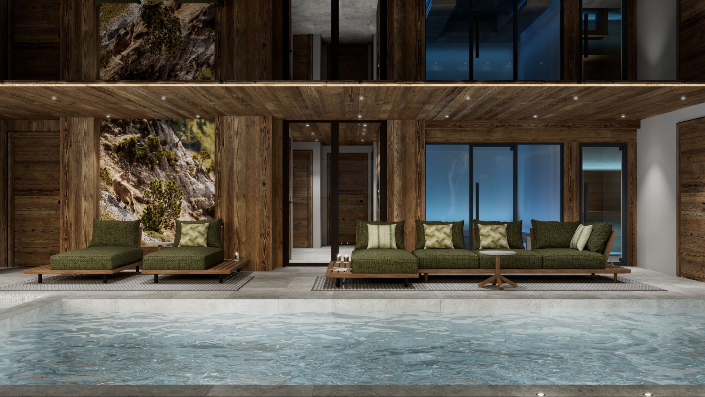 luxury chalet 10 Rooms for seasonal rent on MEGEVE (74120)