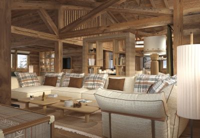 Rental Luxury chalet Megève 10 Rooms 630 m²