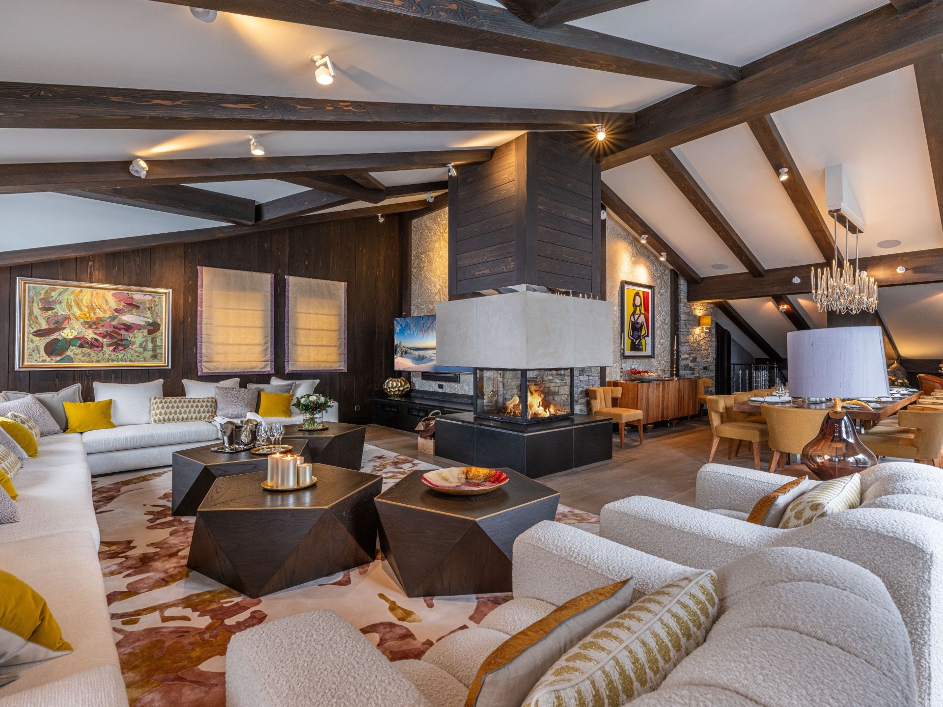 chalet de luxe 7 Pièces en location saisonnière sur COURCHEVEL (73120)