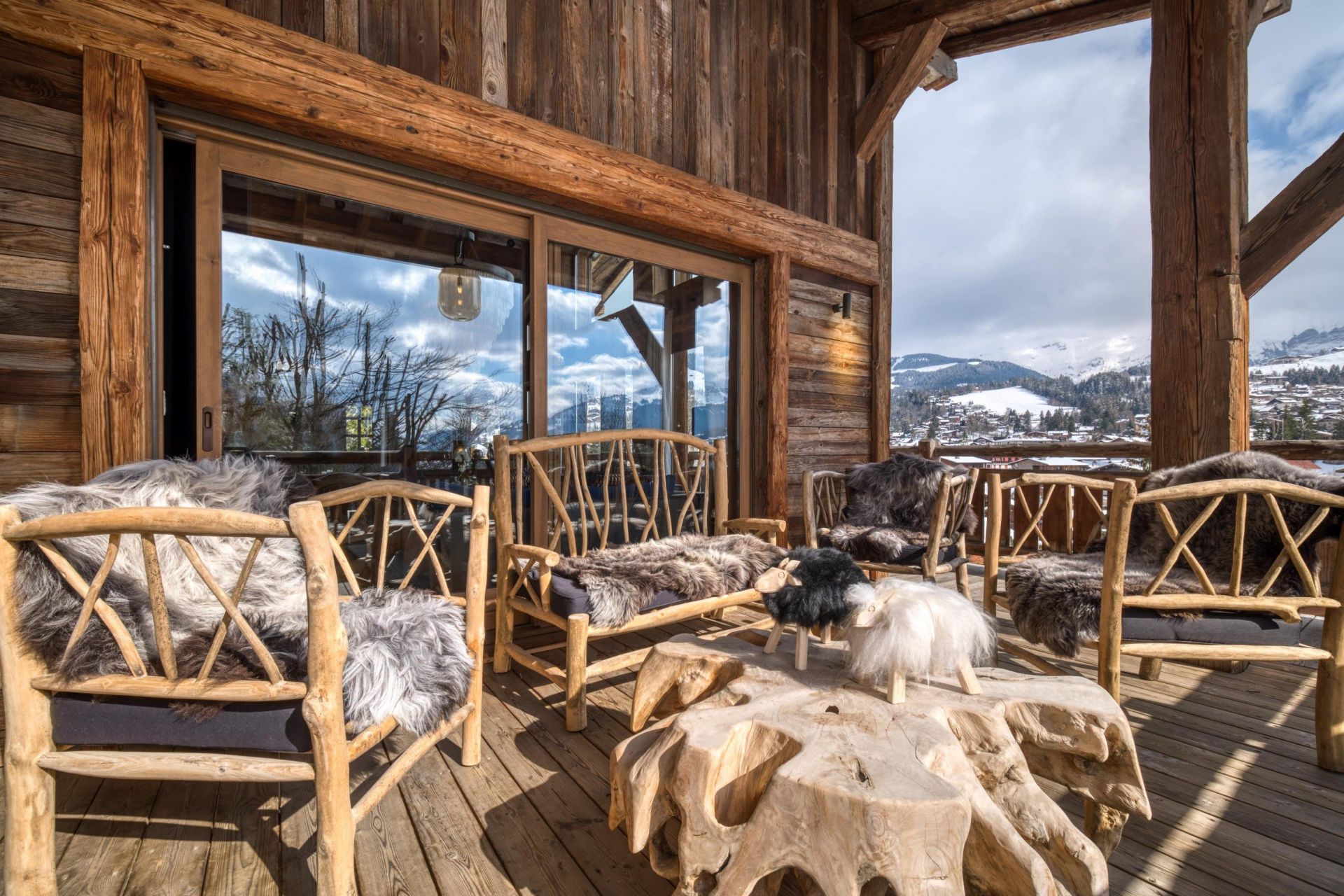 chalet de luxe 8 Pièces en location saisonnière sur MEGEVE (74120)