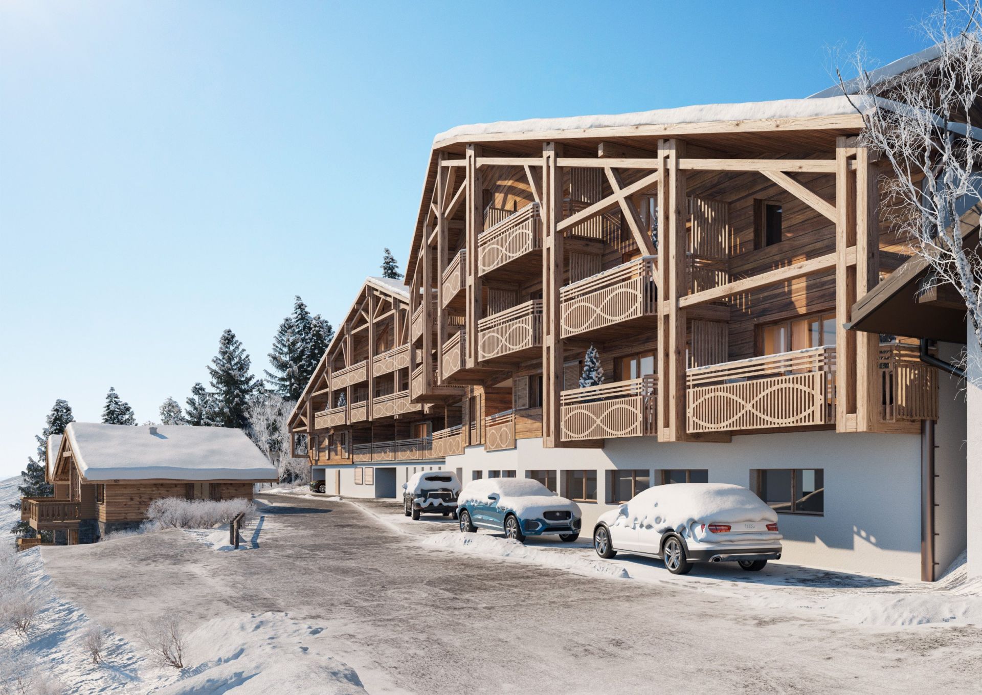duplex de luxe 5 Pièces en vente sur CHATEL (74390)