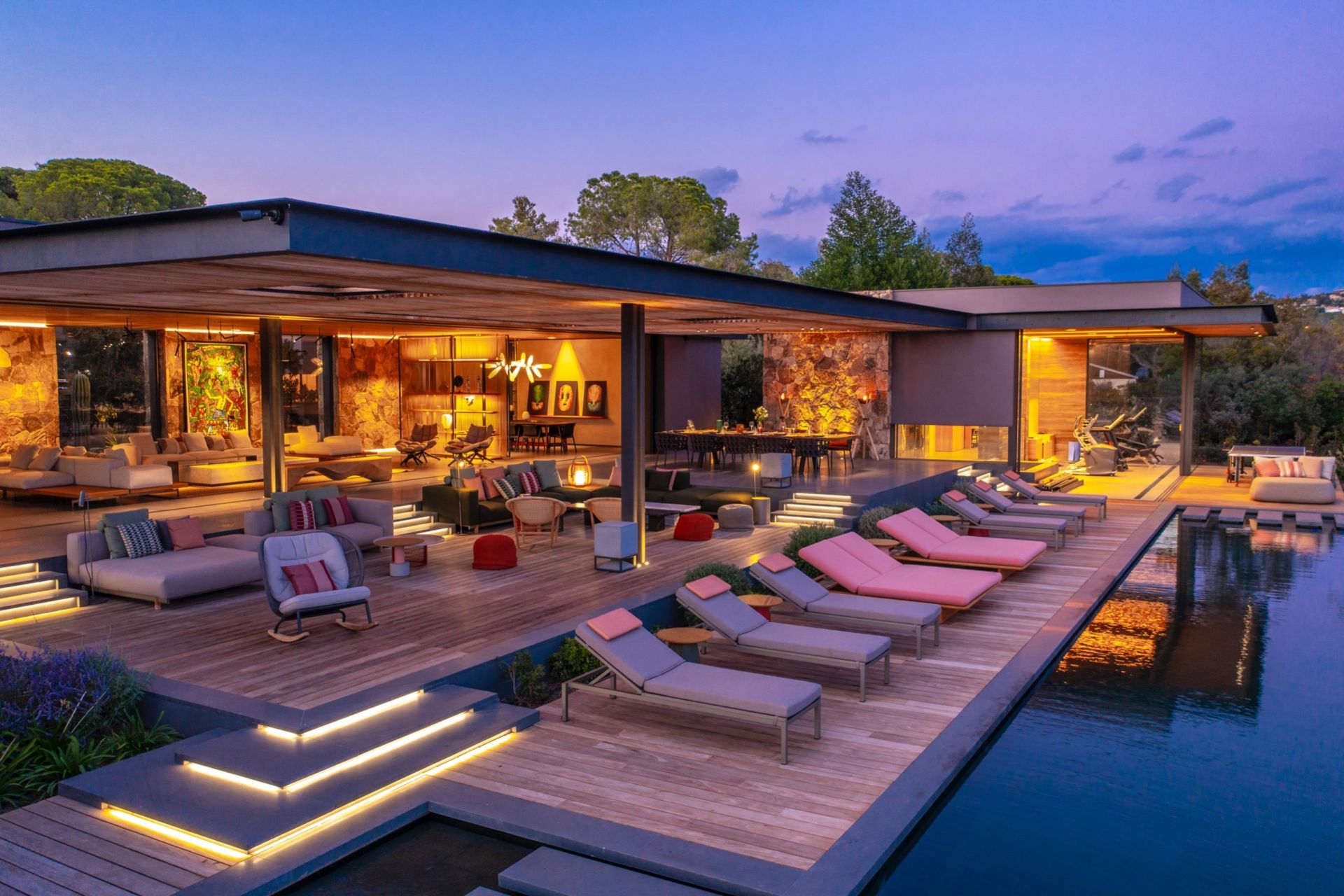 villa de luxe 9 Pièces en location saisonnière sur STE LUCIE DE PORTO VECCHIO (20144)
