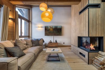 Rental Luxury triplex Megève 6 Rooms 200 m²