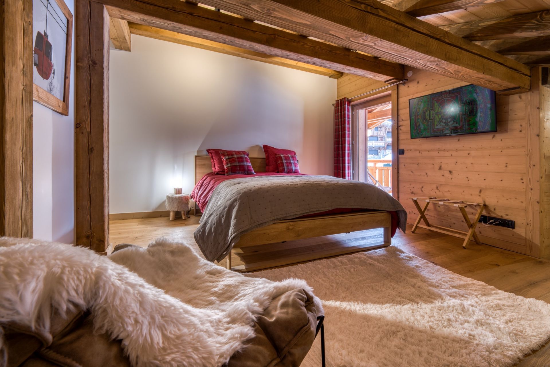 luxury apartment 5 Rooms for seasonal rent on MEGEVE (74120)