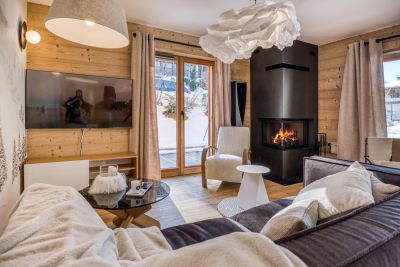 Rental Luxury apartment Megève 4 Rooms 117 m²