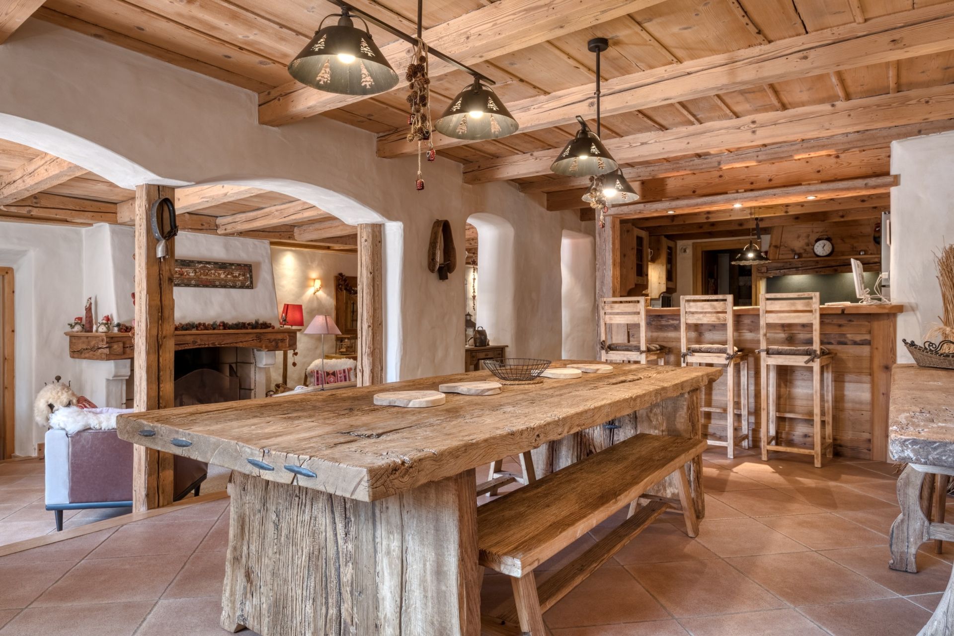 ferme de luxe 11 Pièces en location saisonnière sur MEGEVE (74120)