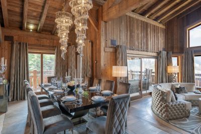 Rental Luxury chalet Megève 10 Rooms 1350 m²