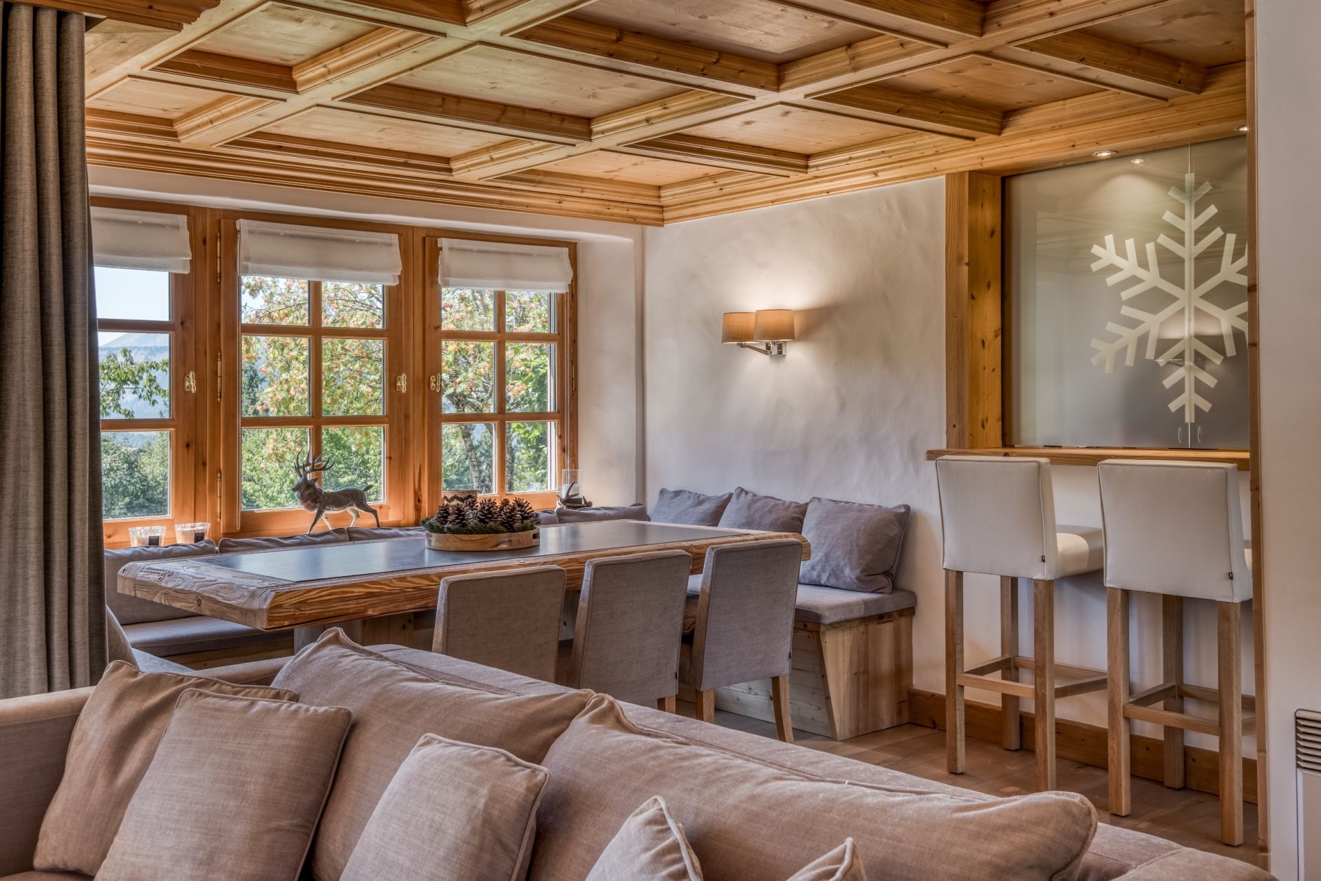 luxury apartment 3 Rooms for seasonal rent on MEGEVE (74120)