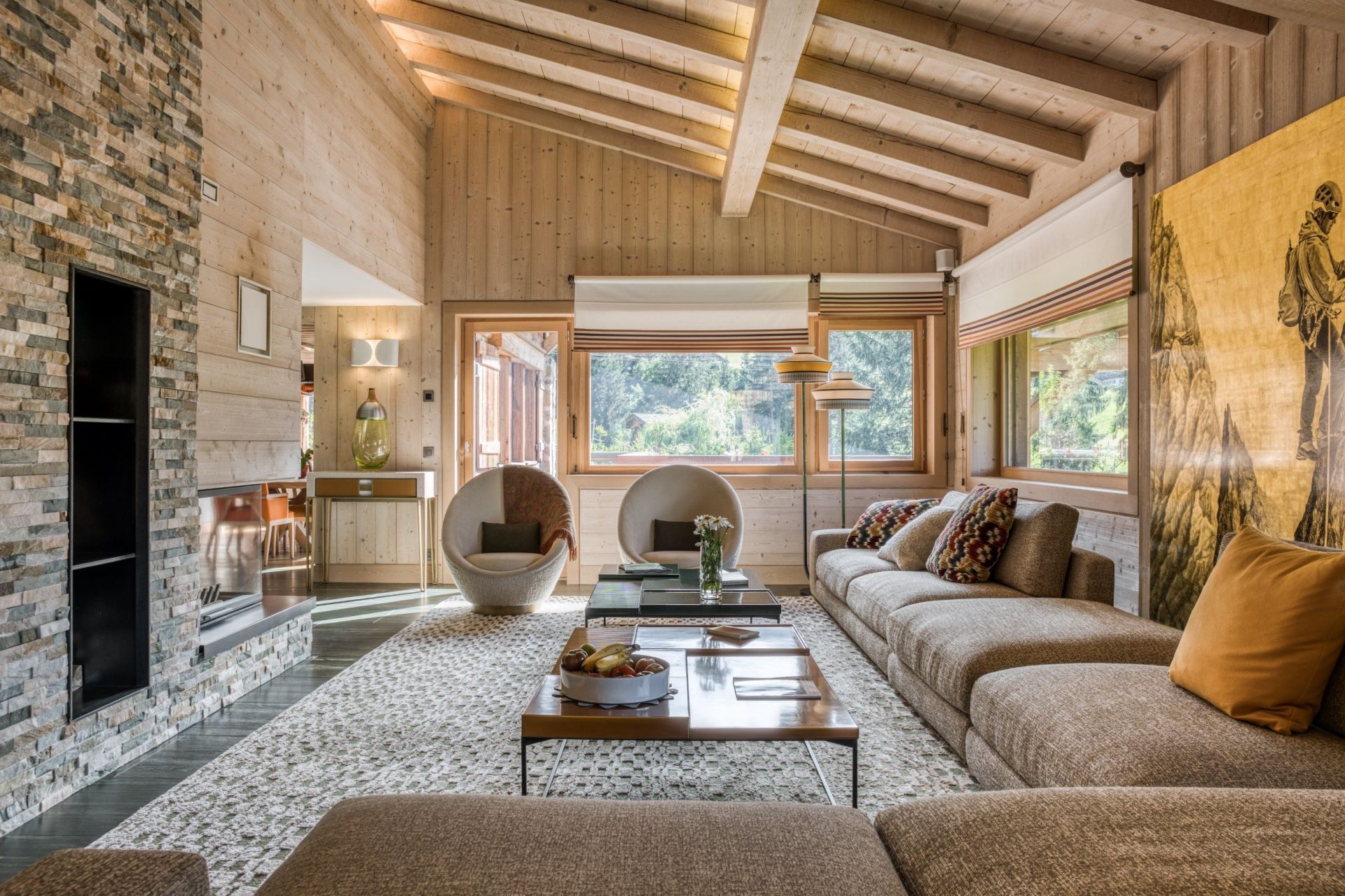 chalet de luxe 18 Pièces en location saisonnière sur MEGEVE (74120)