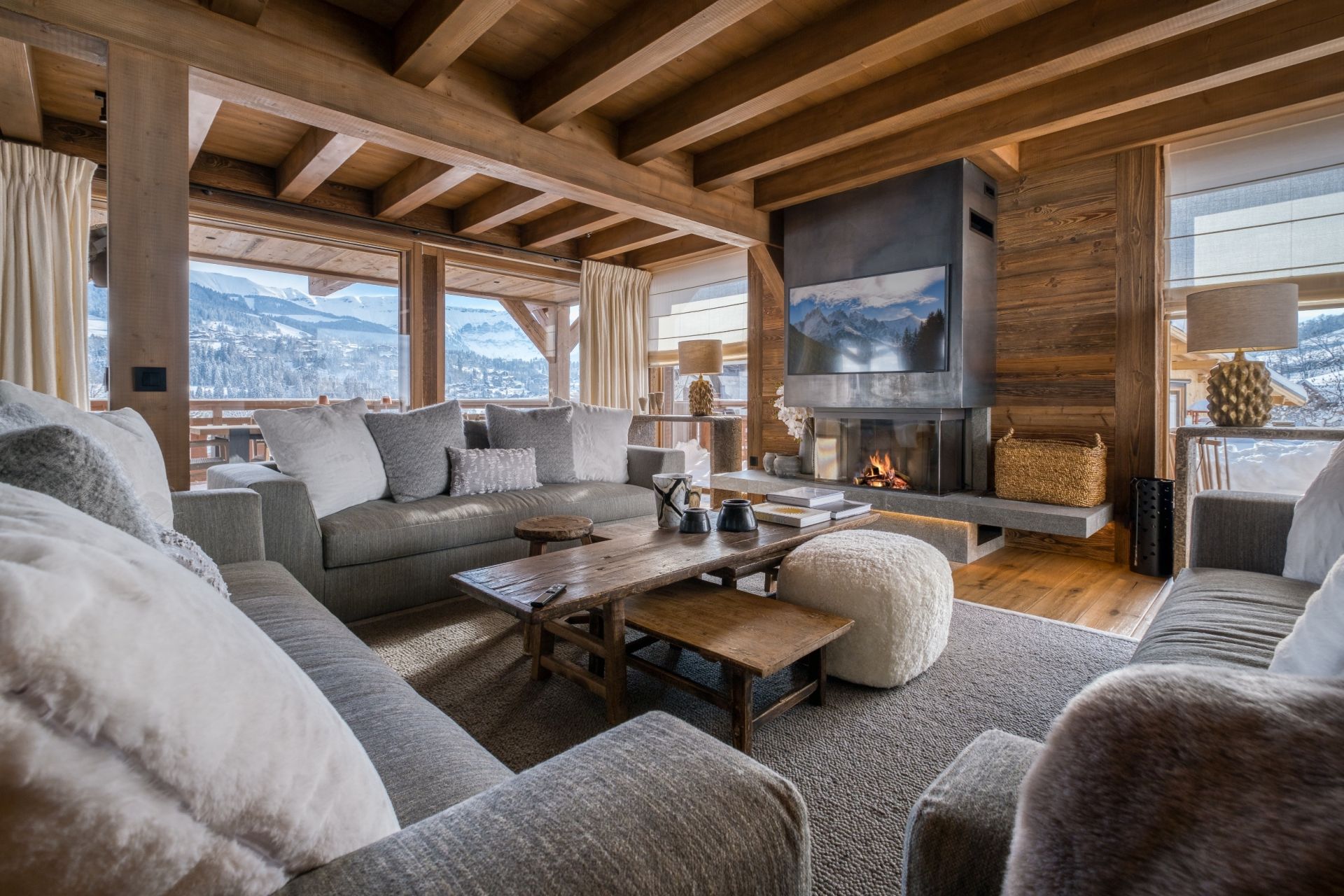 chalet de luxe 8 Pièces en location saisonnière sur MEGEVE (74120)