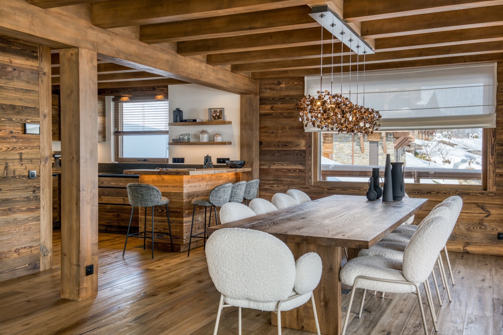 chalet de luxe 8 Pièces en location saisonnière sur MEGEVE (74120)