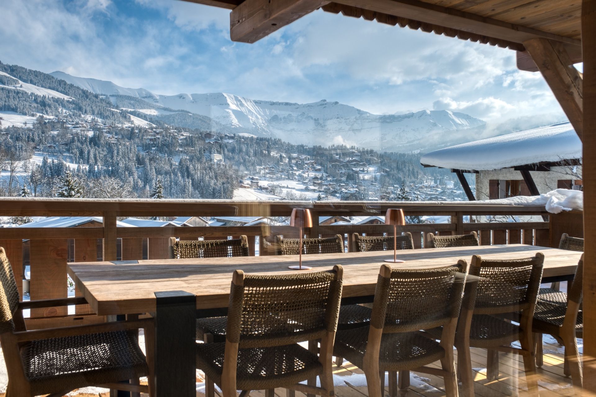 chalet de luxe 8 Pièces en location saisonnière sur MEGEVE (74120)