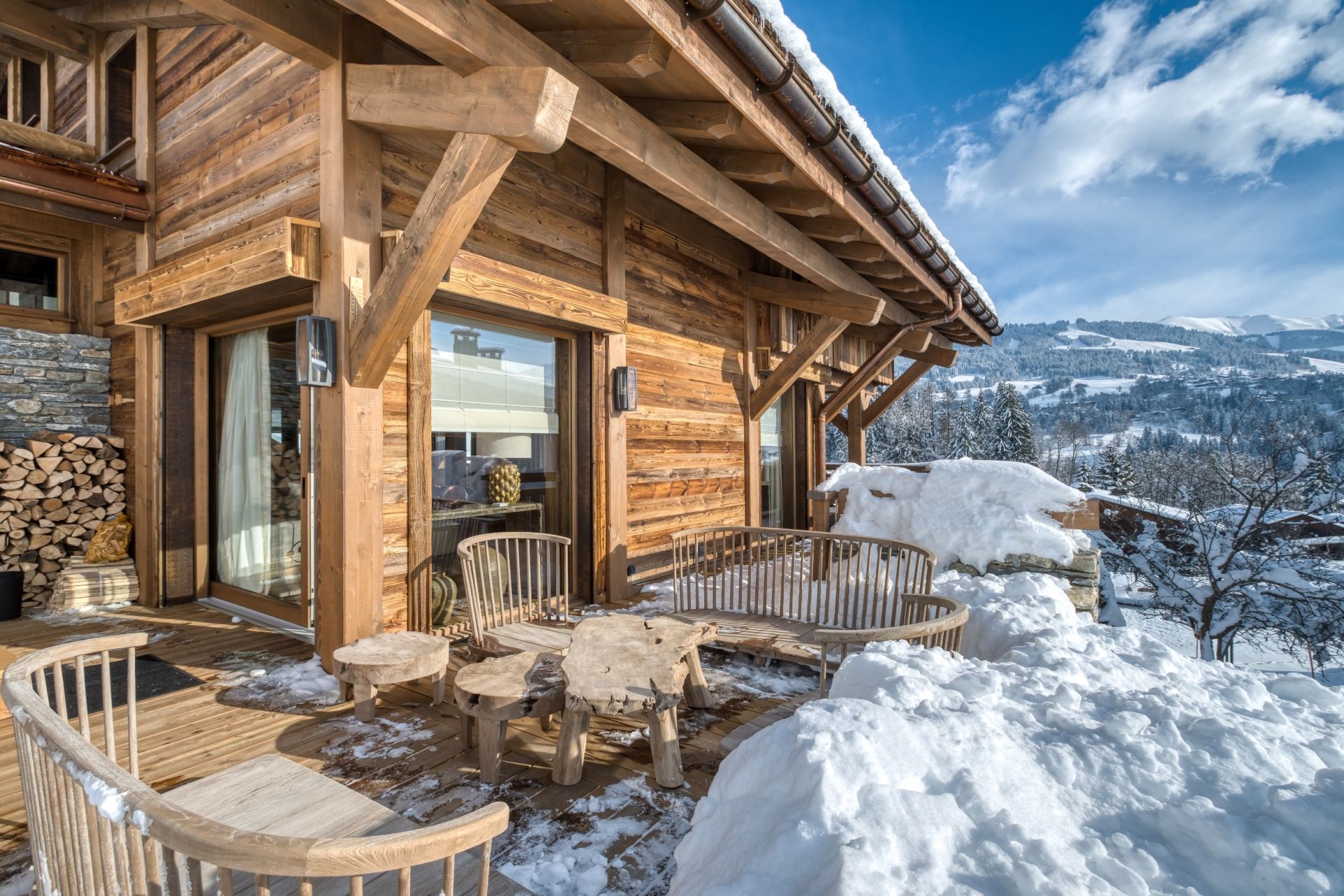 chalet de luxe 8 Pièces en location saisonnière sur MEGEVE (74120)
