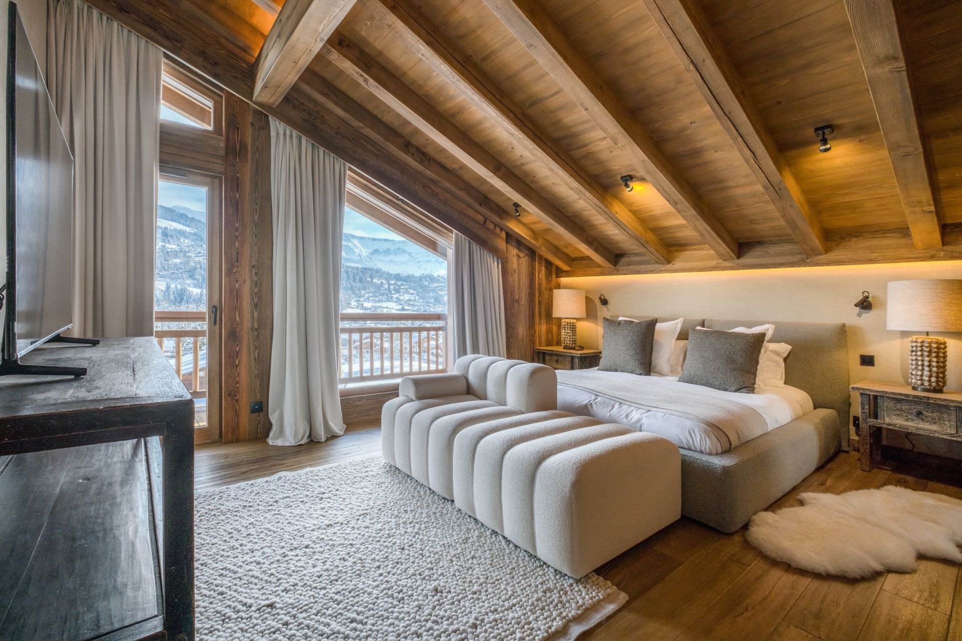 chalet de luxe 8 Pièces en location saisonnière sur MEGEVE (74120)