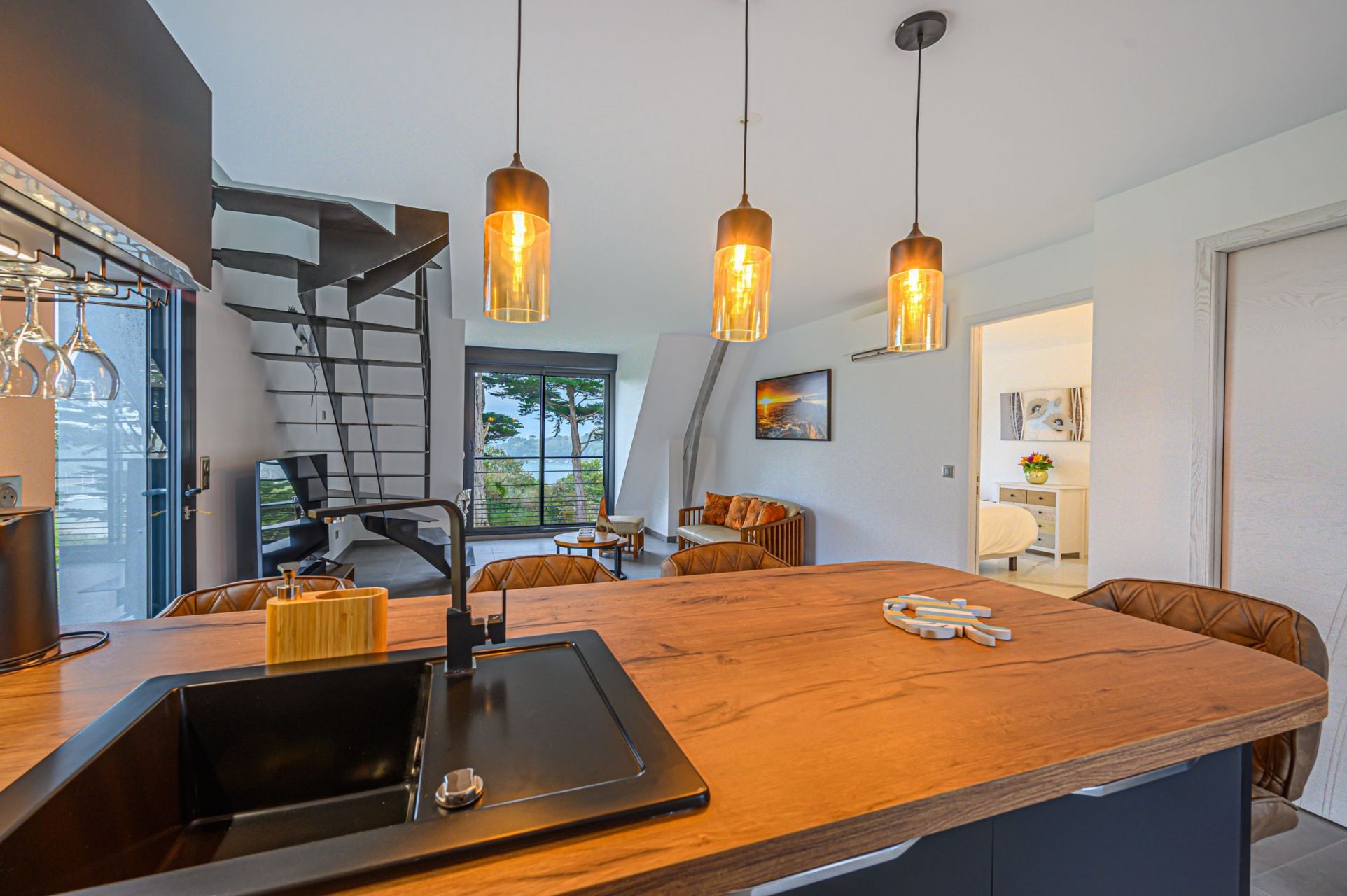 duplex de luxe 3 Pièces en location saisonnière sur GUIDEL (56520)