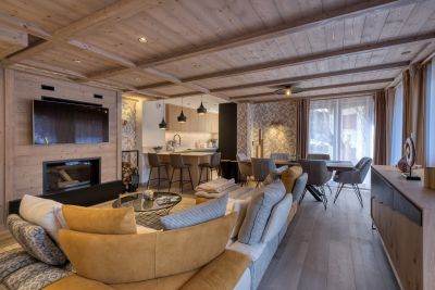 Rental Luxury apartment Megève 4&nbsp;Rooms 90&nbsp;m²