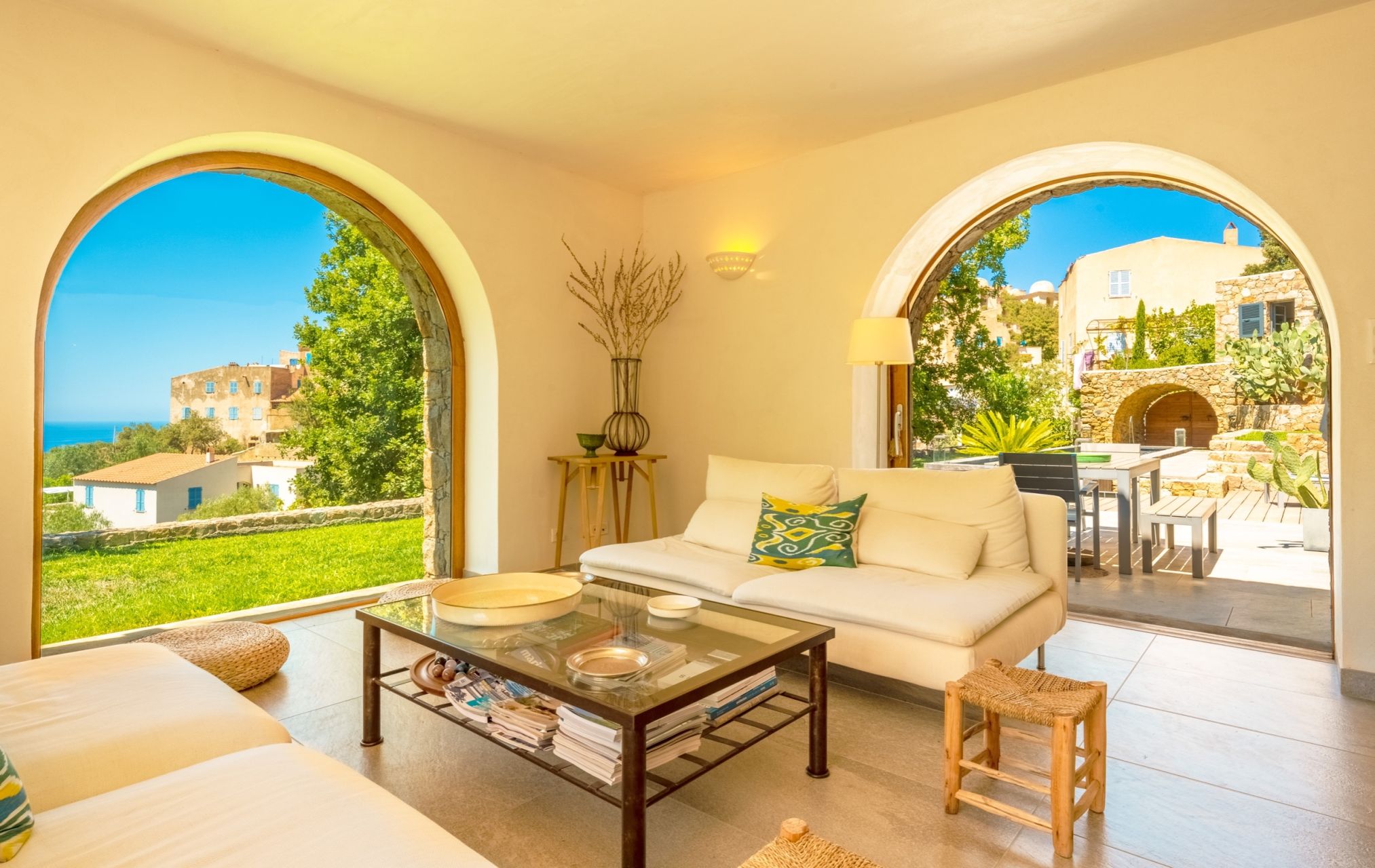 villa de luxe 6 Pièces en location saisonnière sur PIGNA (20220)