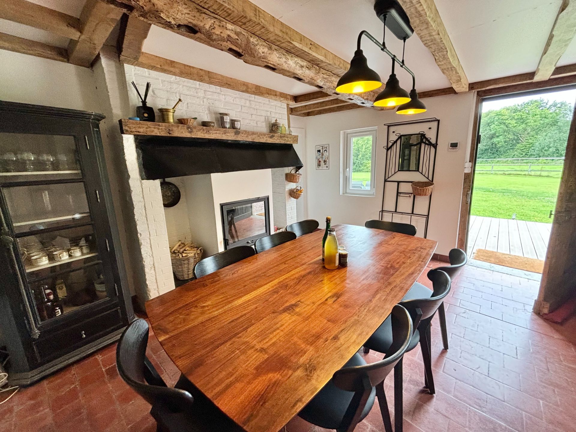 chaumière de luxe 5 Pièces en location saisonnière sur BONNEBOSQ (14340)