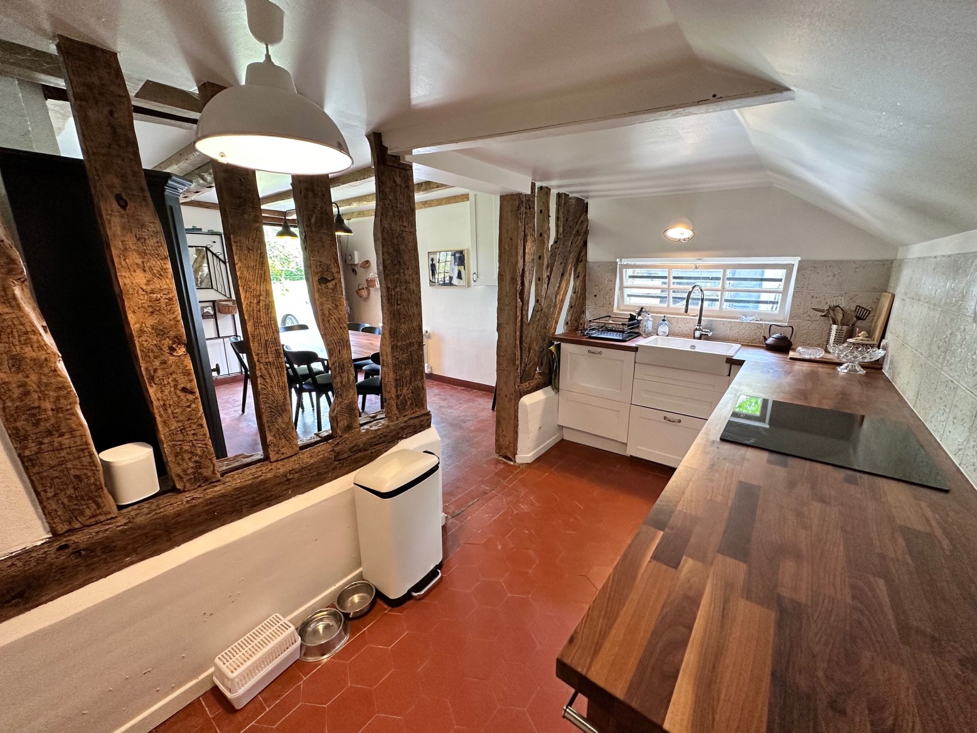 chaumière de luxe 5 Pièces en location saisonnière sur BONNEBOSQ (14340)