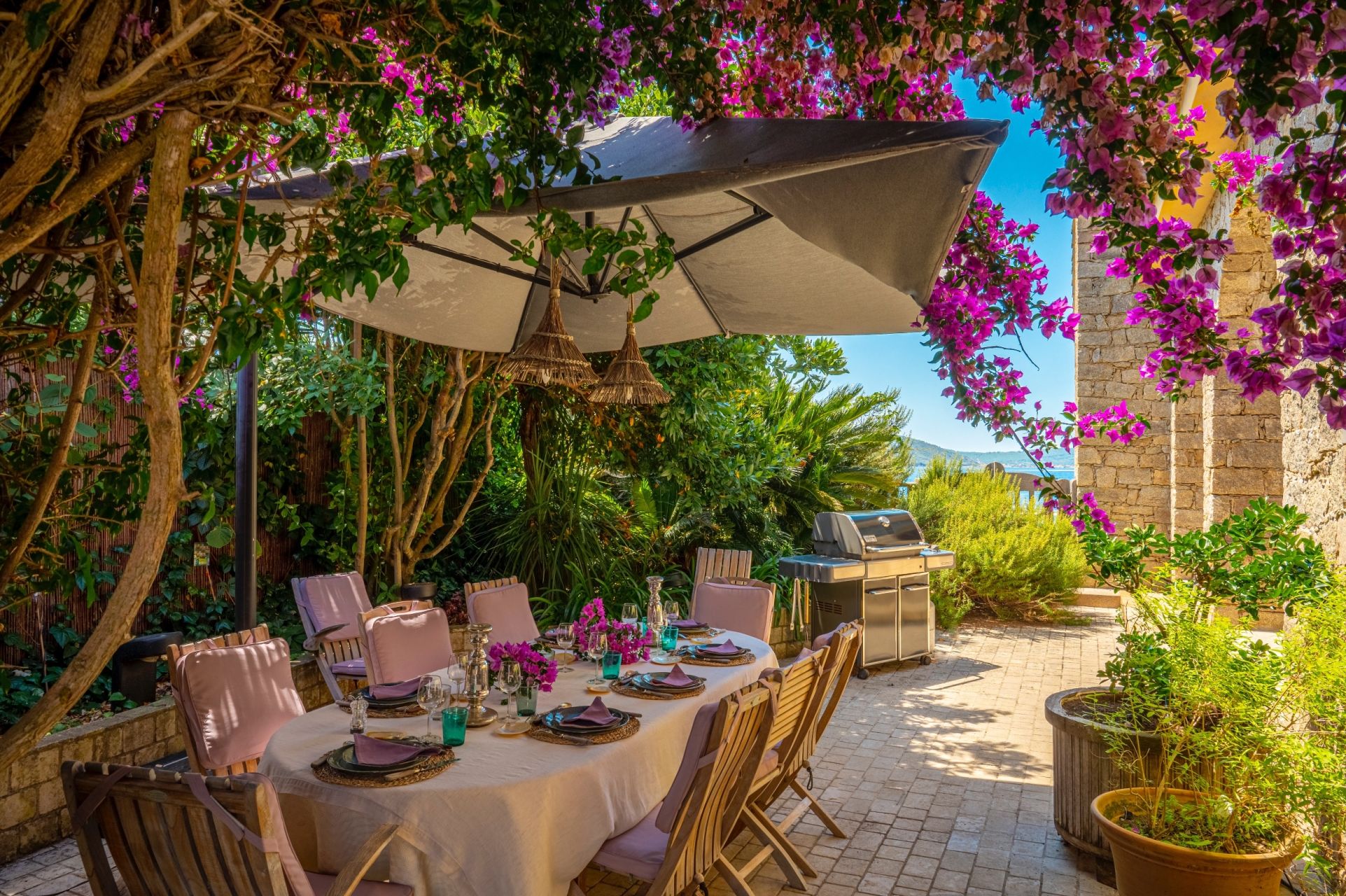 villa de luxe 10 Pièces en location saisonnière sur AJACCIO (20000)