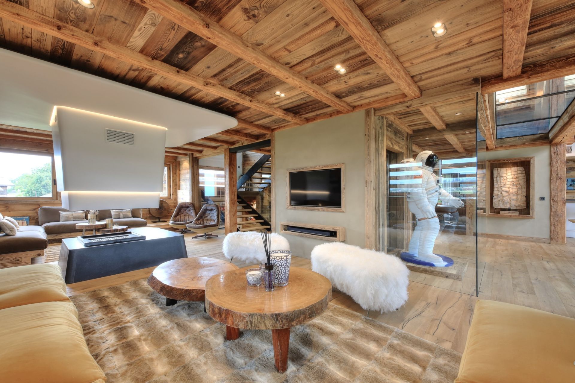 chalet de luxe 10 Pièces en location saisonnière sur MEGEVE (74120)