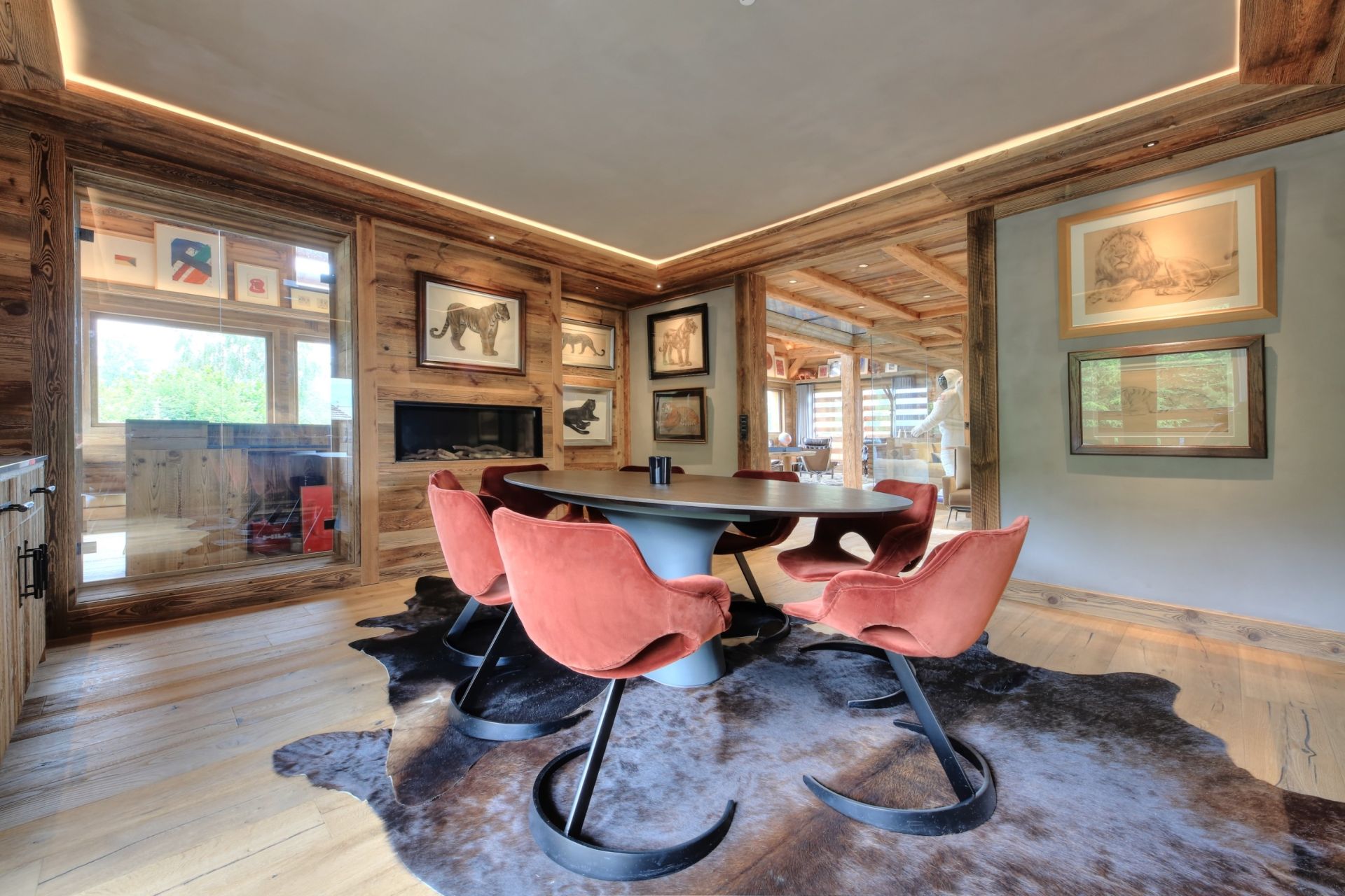 chalet de luxe 10 Pièces en location saisonnière sur MEGEVE (74120)
