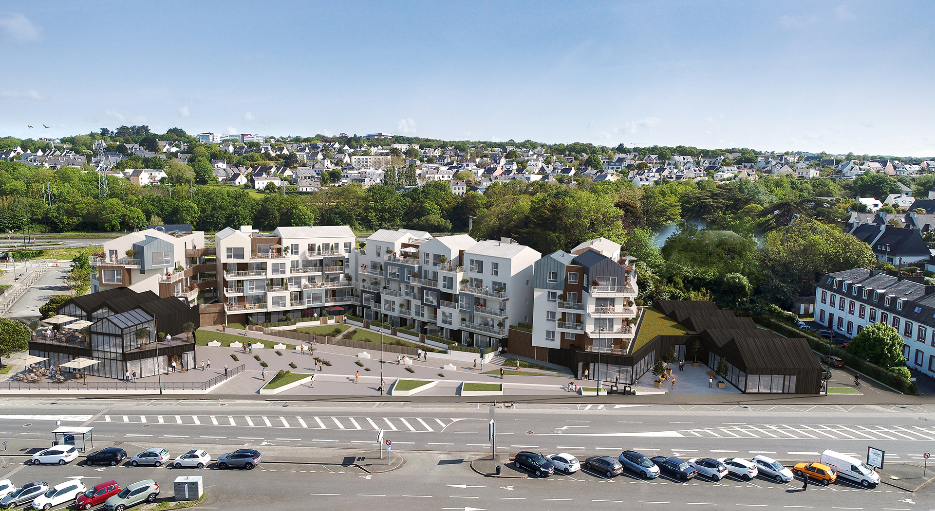 luxury apartment 9 Rooms for sale on LE RELECQ KERHUON (29480)