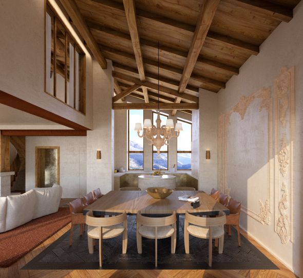Vacances Chalet de luxe Courchevel 10&nbsp;Pièces 417&nbsp;m²