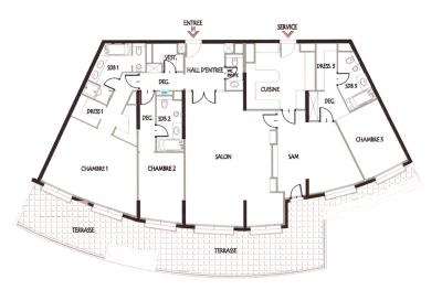 Vente Appartement de luxe Monaco 5&nbsp;Pièces 293.75&nbsp;m²