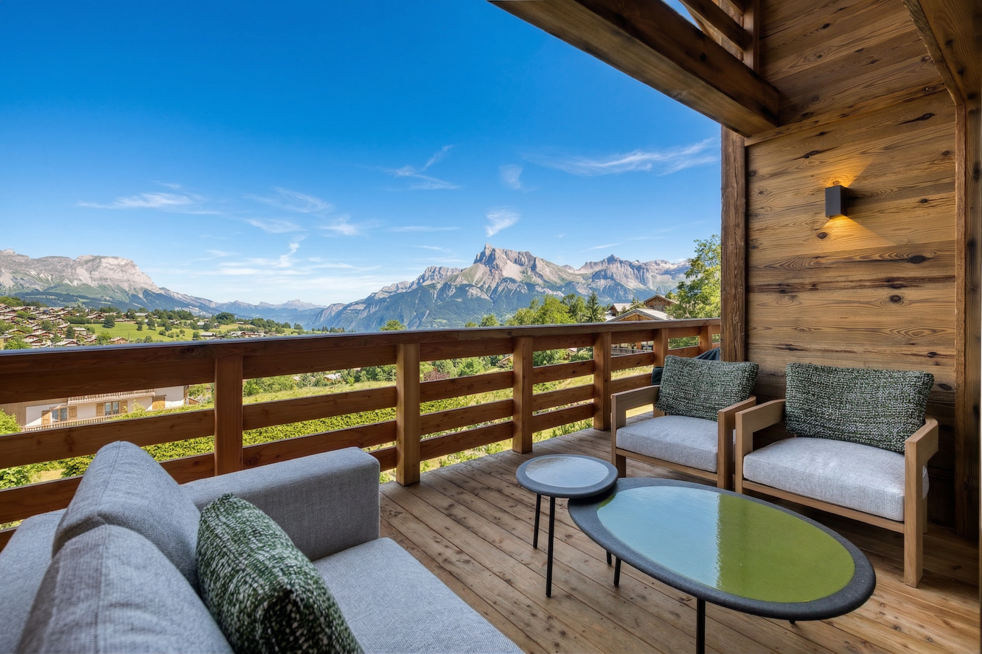 chalet de luxe 8 Pièces en location saisonnière sur MEGEVE (74120)