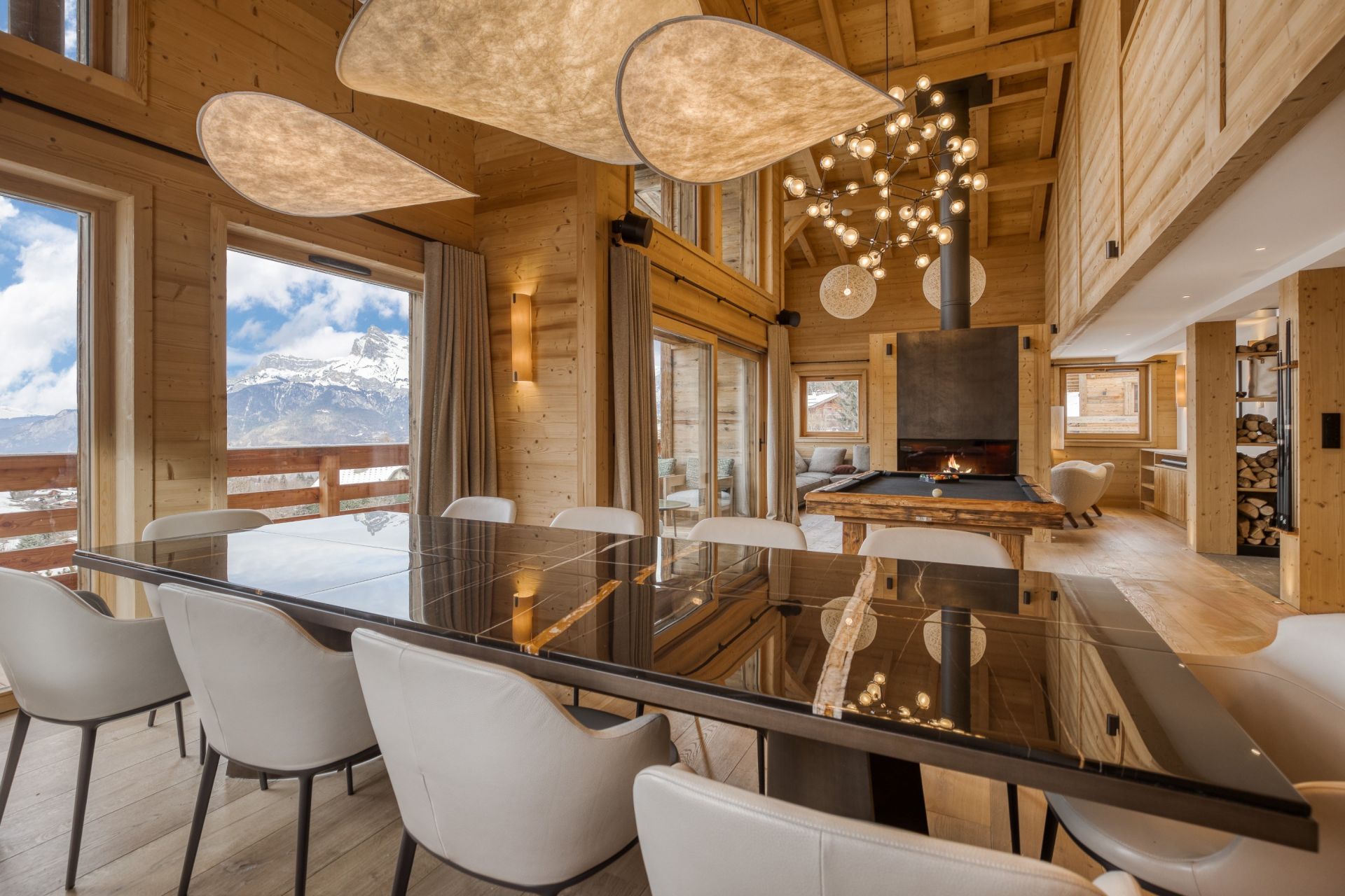 chalet de luxe 8 Pièces en location saisonnière sur MEGEVE (74120)
