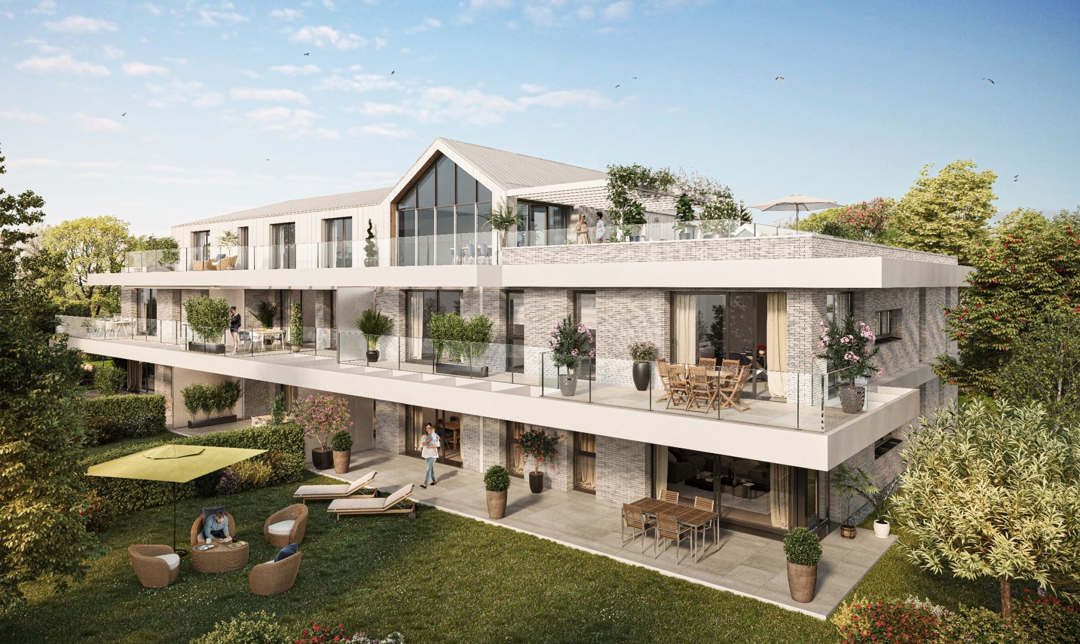 luxury apartment 5 Rooms for sale on MARCQ EN BAROEUL (59700)