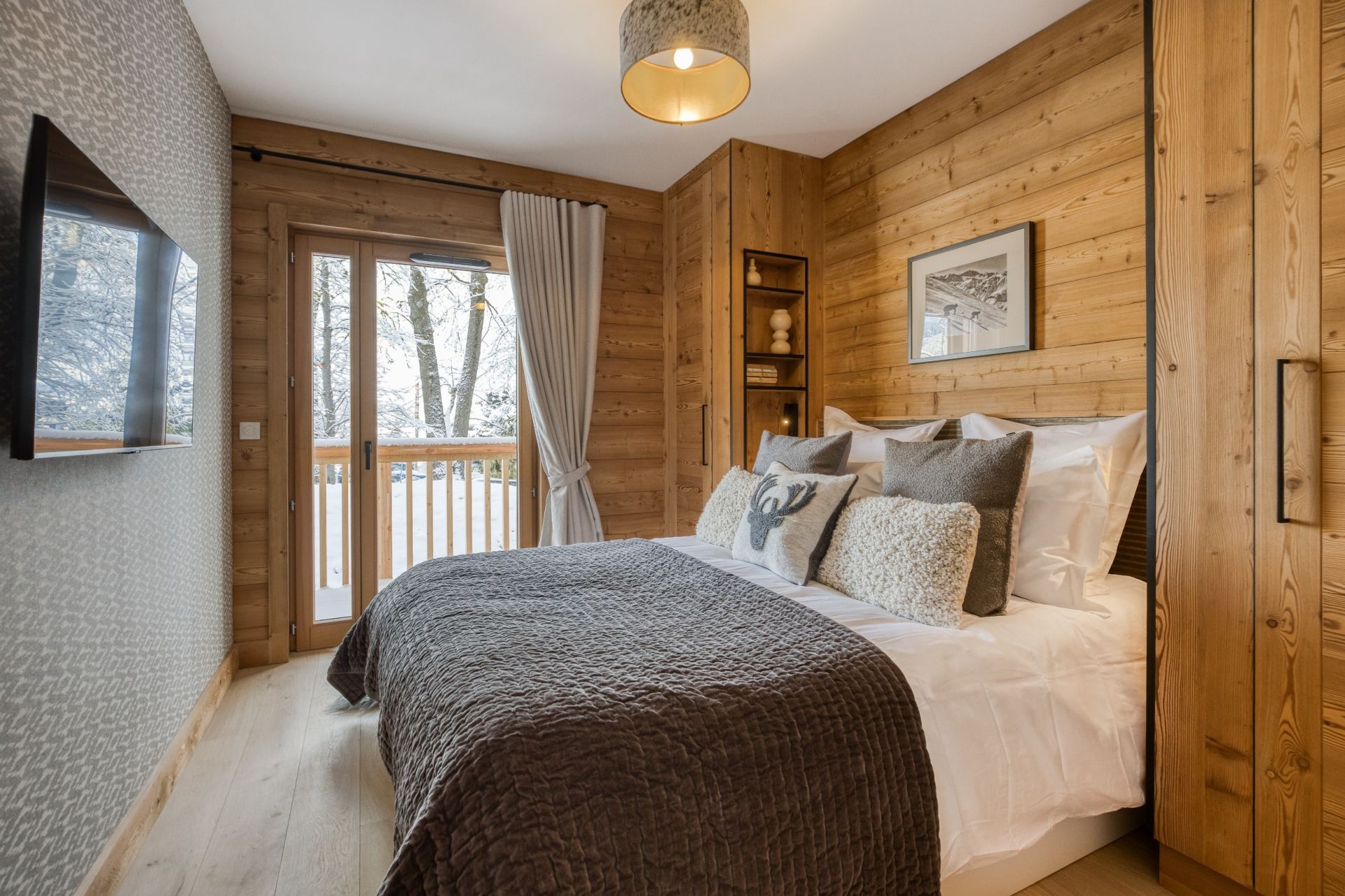 luxury apartment 4 Rooms for seasonal rent on MEGEVE (74120)